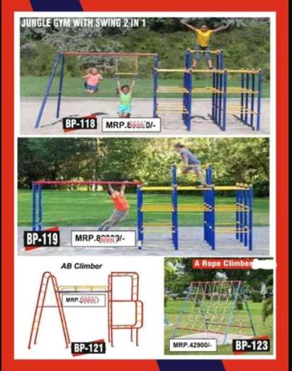 Outdoor Playground Jungle Gym